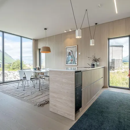 度假居 Beautiful In Lofoten Housing Up To 6 Guests! *