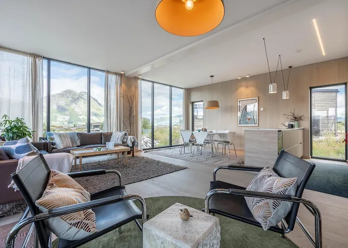 Дом отдыха Beautiful In Lofoten Housing Up To 6 Guests! *